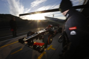 Kimi in the new Lotus