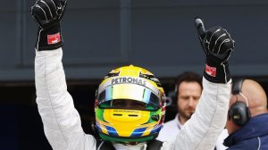The surprise pole-sitter for the British GP